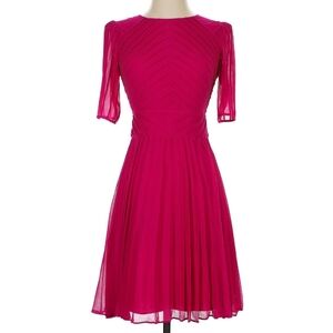 Karen Millen Elegant Pink Dress, Size 4